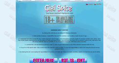 Desktop Screenshot of gigispice.com
